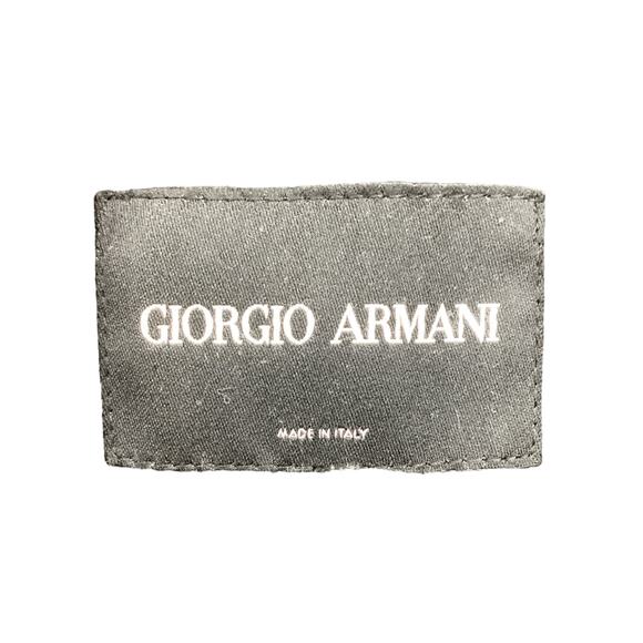 Giorgio Armani Blazer Women’s SZL Cropped Buttons Closure Cheetah Print Charcoal - Picture 5 of 5